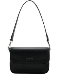 Lacoste - Tassen ,Zwart ,Elegance Schoudertas Zwart Lucky Bag - Lyst