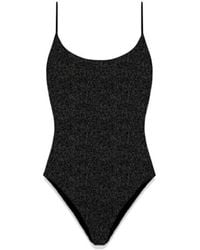 MC2 Saint Barth - Badmode ,Zwart ,Lurex Badpak - Lyst