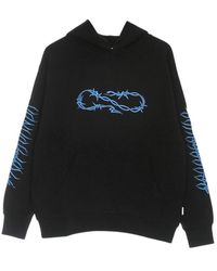 Propaganda - Blauwe Lichtgewicht Hoodie - Lyst