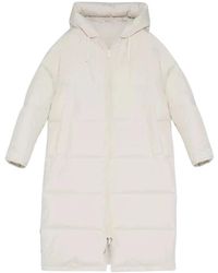 Yves Salomon - Jassen ,Leer Lange Reversible Donsjas - Lyst