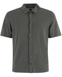 Alpha Studio - Shirts > short sleeve shirts - Lyst