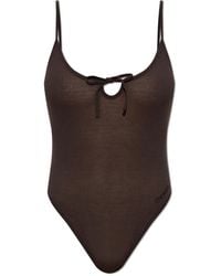 DSquared² - Tops ,Bruin ,Body Met Bandjes - Lyst