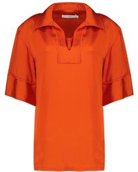 IRO - Overhemden ,Oranje ,Blouses - Lyst