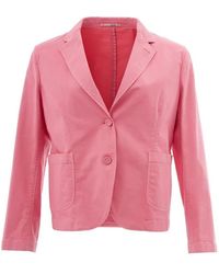 Lardini - Katoenen Blazer Relaxed Fit - Lyst