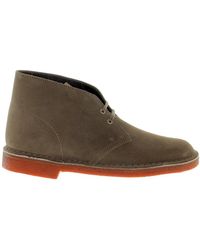 Clarks - Shoes > boots > lace-up boots - Lyst