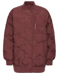 Ball - Jassen ,Bruin ,Polyester Gewatteerde Bomberjack Chocoladetruffel - Lyst
