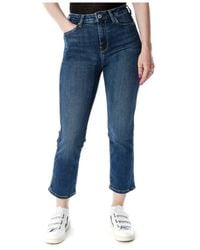 Pepe Jeans - Cropped Jeans - Lyst