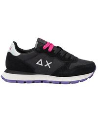 Sun 68 - Solid Ally Sneakers Van Stof En Suède - Lyst
