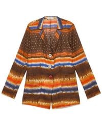 Maliparmi - Tie Dye Ramie Jacke - Lyst