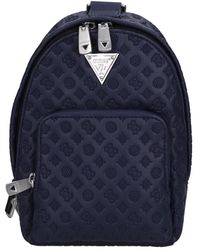 Guess - Tassen ,Blauw ,Leer Gok - Lyst