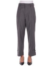 Dondup - Straight Trousers - Lyst