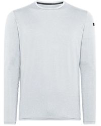 Rrd - Weißer oxford sweater ls shirty - Lyst