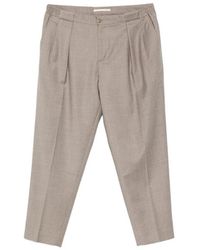 BRIGLIA - Cropped Trousers - Lyst