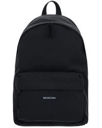 Balenciaga - Tassen ,Zwart ,Polyester Explorer Rugzak - Lyst