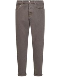 Brunello Cucinelli - Cropped Jeans - Lyst