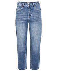 Part Two - Hellblaue Denim Straight Jeans - Lyst