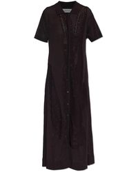 Lacoste - Knitted Dresses - Lyst