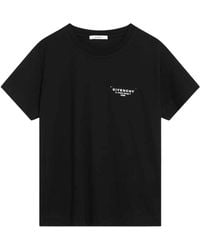 Givenchy - T-Shirt Met Stempelprint - Lyst