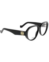 Loewe - Accessoires ,Zwart ,Optical Frame - Lyst