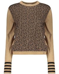 Herno - Trui Met Ronde Hals En Pofmouwen - Lyst