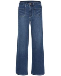 Kaffe - Wide Jeans - Lyst