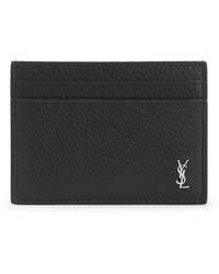 Saint Laurent - Wallets & Cardholders - Lyst