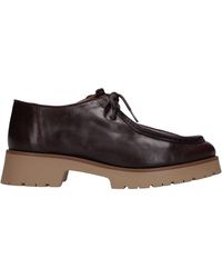 CTWLK - Schoenen ,Bruin ,Leer Ebba Laced Schoenen - Lyst