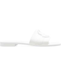 Moncler - Mon Logo Gummi-Slides - Lyst