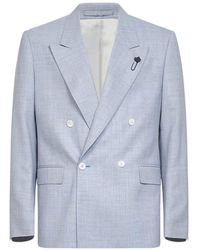 Lardini - Double-Breasted Blazer - Lyst