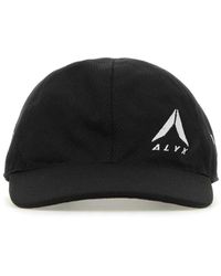 1017 ALYX 9SM - Accessoires ,Zwart ,Polyester Zwarte Polyester Baseballpet - Lyst