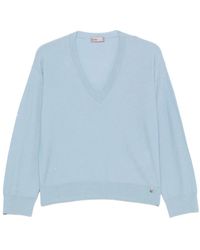 Herno - V-Neck Knitwear - Lyst