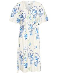 Ichi - Wrap Dresses - Lyst