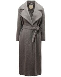 EMMA & GAIA - Belted Coats - Lyst