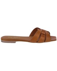 Saint Laurent - Sliders - Lyst