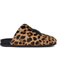 Givenchy - Label Flat Mules - Lyst
