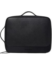 Emporio Armani - Schwarze taschen für stilvolles aussehen - Lyst
