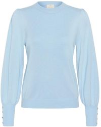 Kaffe - Rundhals-Strickware - Lyst