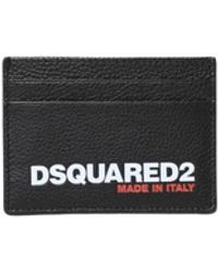 DSquared² - Kaarthouder Van Generfd Leer - Lyst