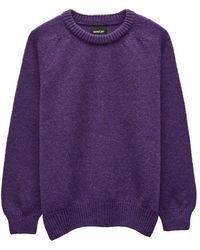 Howlin' - Truien & Vesten ,Paars ,Wol Boxy Space Knit - Lyst