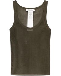 Max Mara - Ribgebreide Top - Lyst