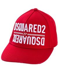 DSquared² - Geborduurde Cap Met Gescheurde Klep - Lyst