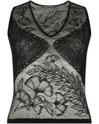 Alberta Ferretti - Sleeveless Tops - Lyst
