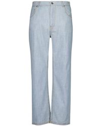 Fendi - Straight Fit Jeans - Lyst