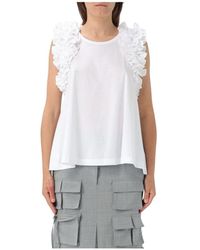 MEIMEIJ - Sleeveless Tops - Lyst