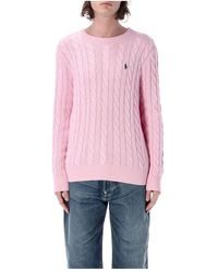 Ralph Lauren - Herrenbekleidung Strickwaren Karamellrosa Ss25 - Lyst