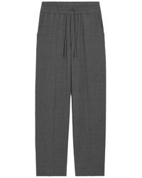 Ami Paris - Straight Trousers - Lyst