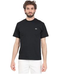 Lacoste - Basic Baumwoll T-Shirt - Lyst