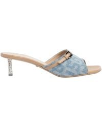 Gcds - Monogram Logo Chain Sandalen - Lyst