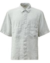 C.P. Company - Short Sleeve Shirts - Lyst