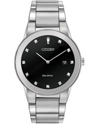 Citizen - Edle Armbanduhr Aus Edelstahl - Lyst